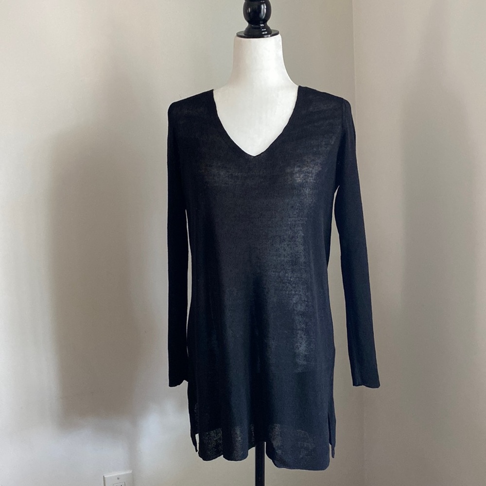 EILEEN FISHER Long Tunic Sweater